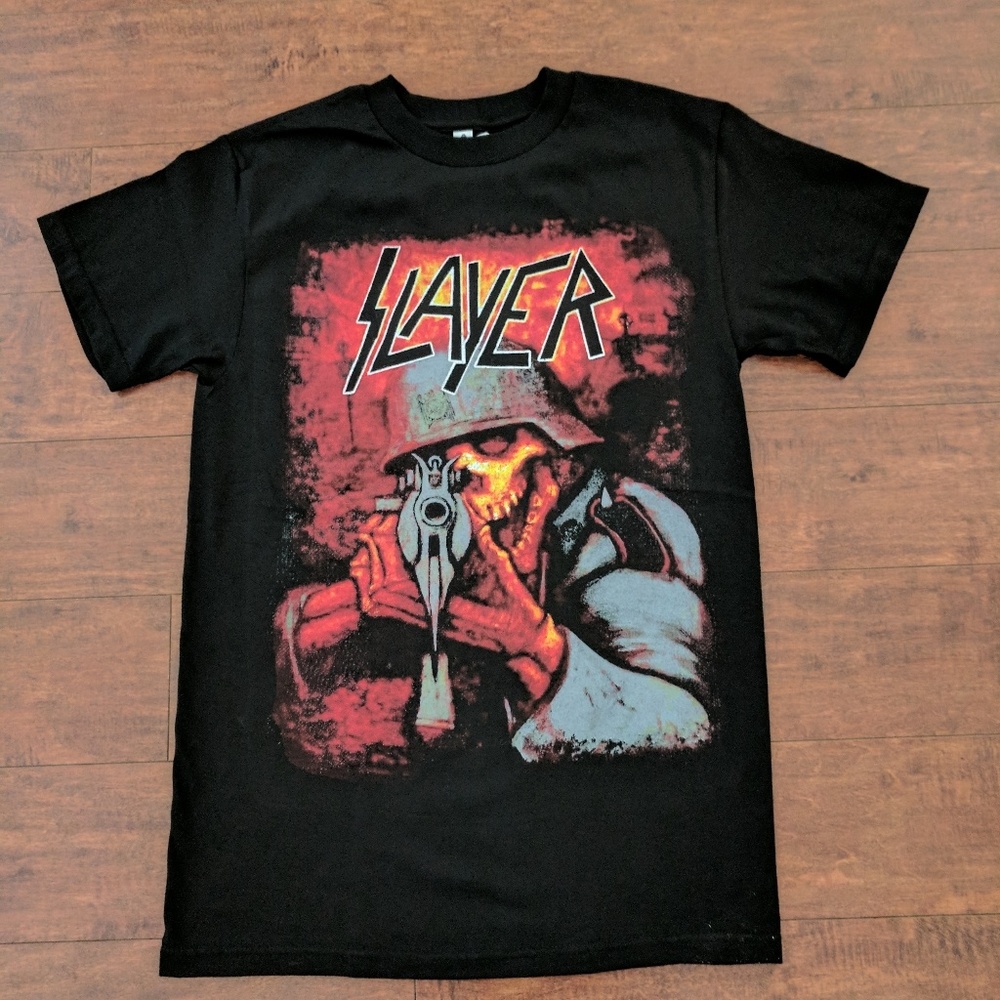 NEW Slayer Skull Sniper unisex t shirt
